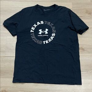 Under Armour Men's Black Texas Circle Tee